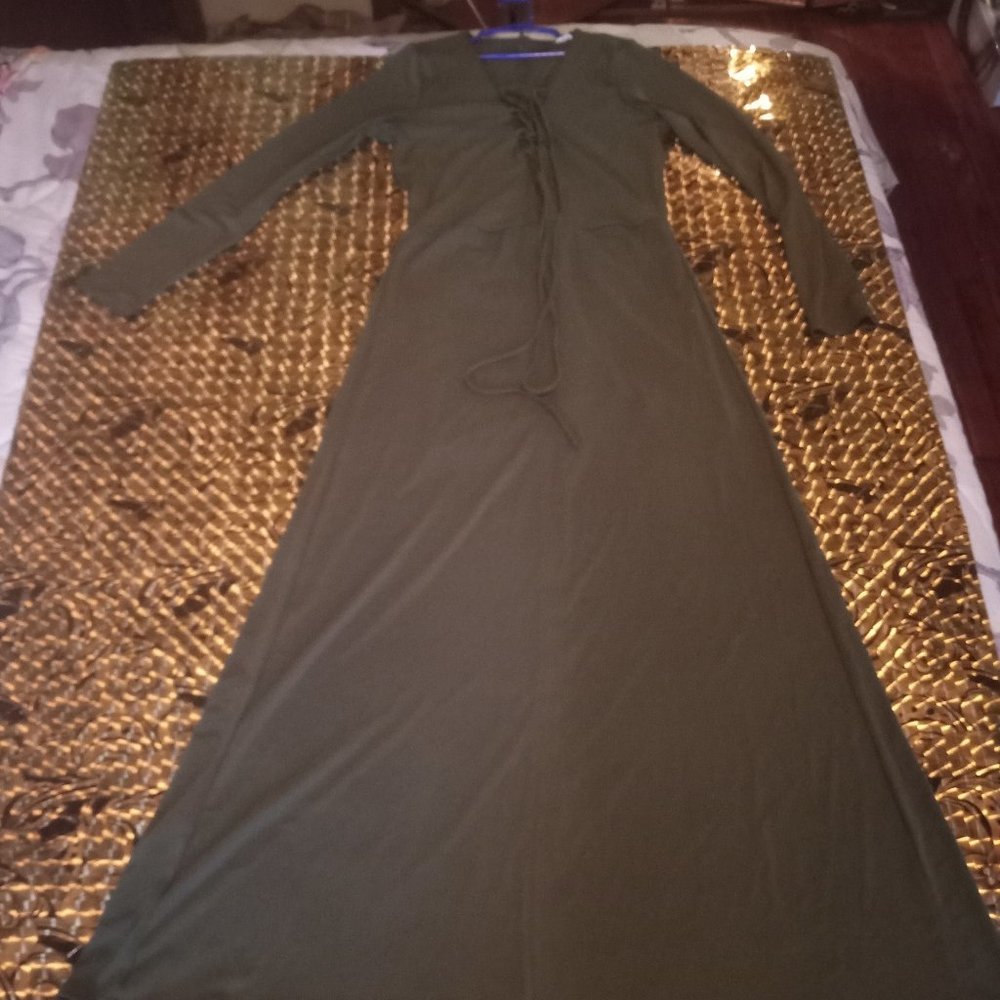 Army Green Dress